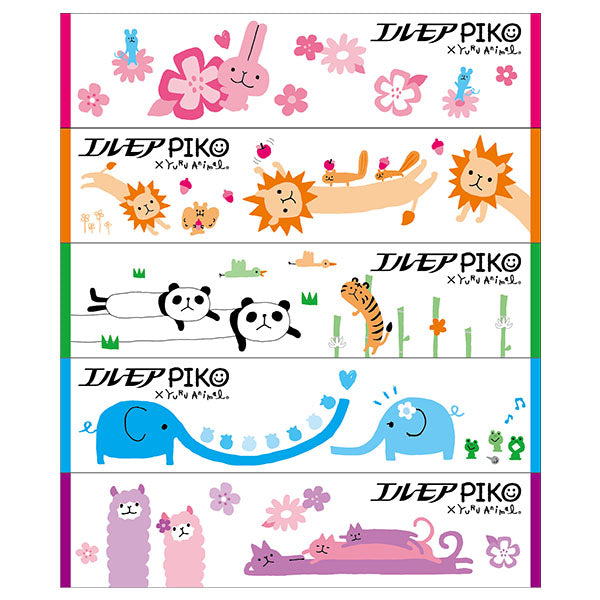 エルモア ピコティシュー【ゆるあにまる】 160W5箱組 (12パック入)