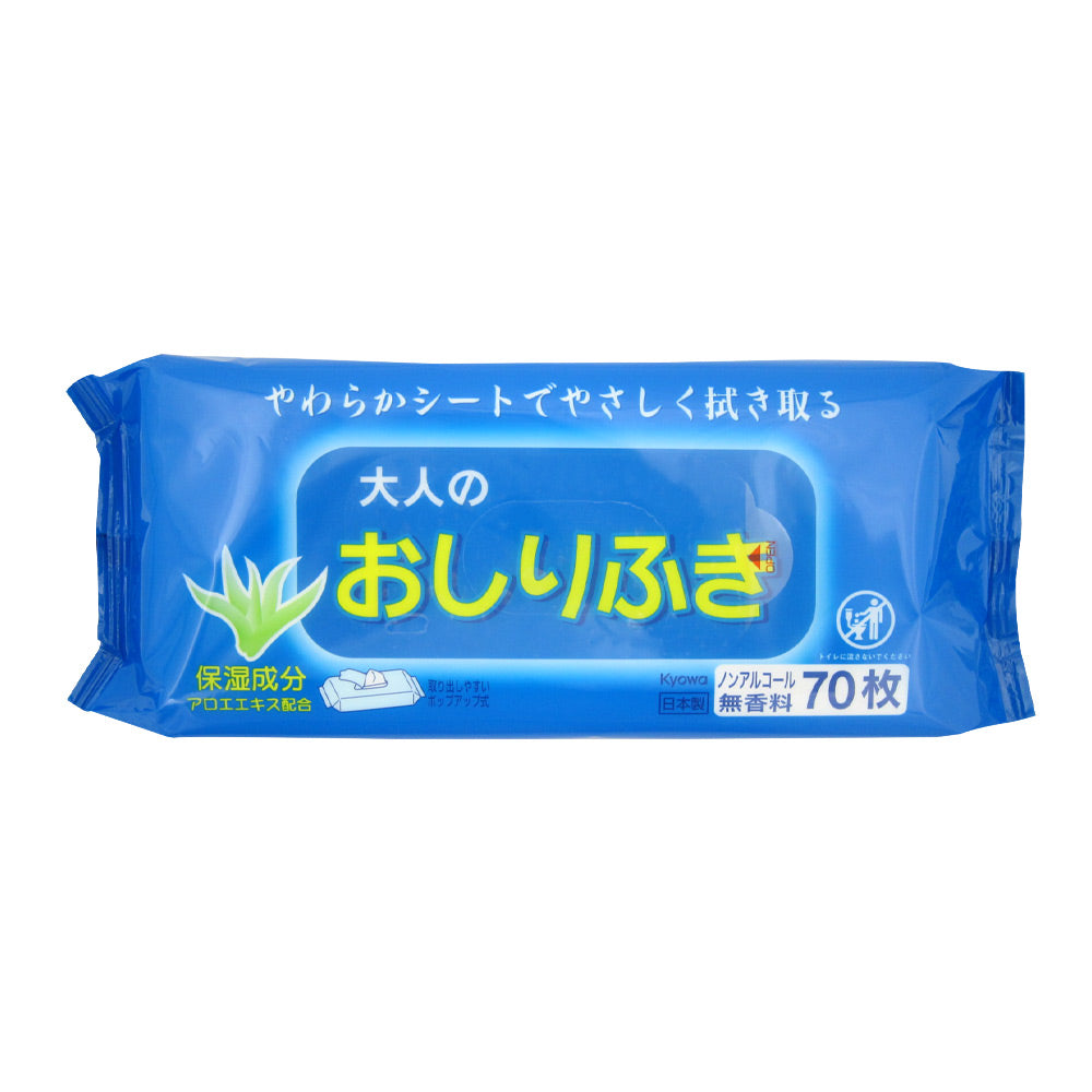 大人用おしりふき 70枚(20パック入)