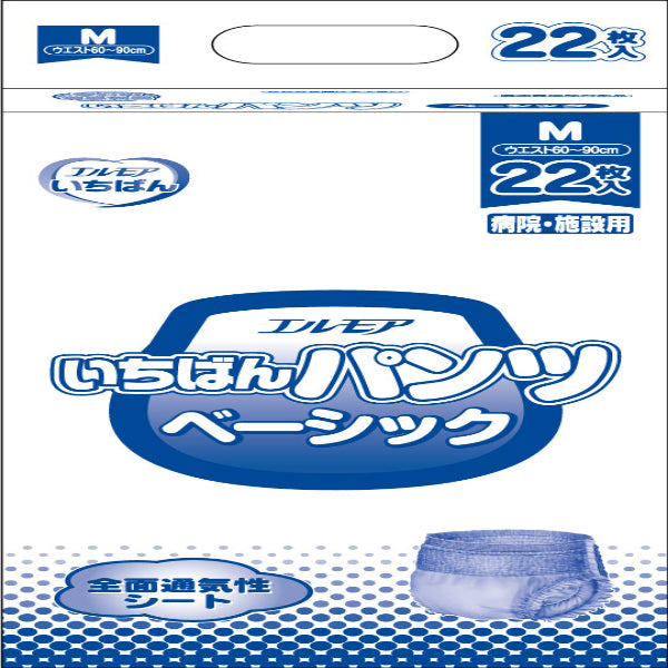エルモアいちばん パンツベーシック M 22枚(6パック入)