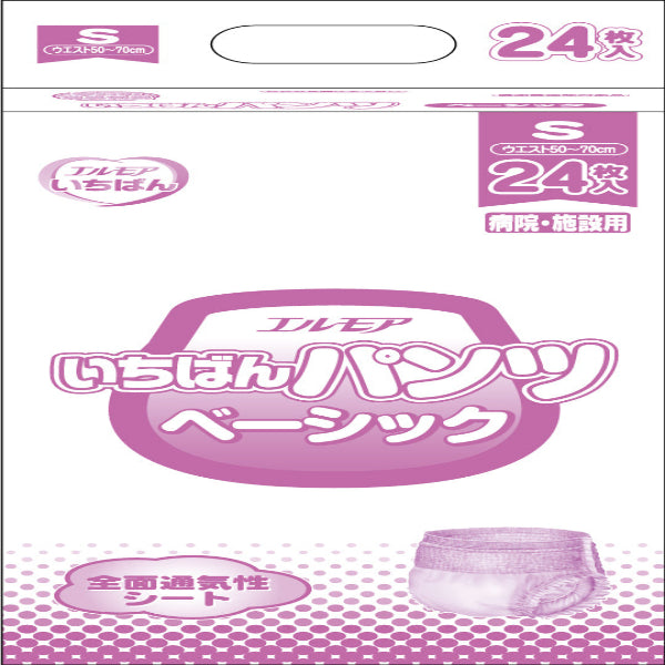 エルモアいちばん パンツベーシック S 24枚(6パック入)