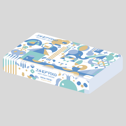 エルモア ピコソフトパックティシュー150W10組（12パック入）