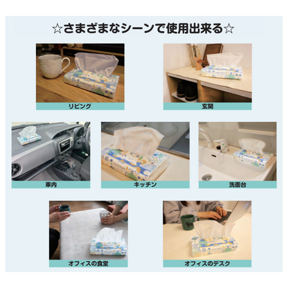 エルモア ピコソフトパックティシュー150W10組（12パック入）