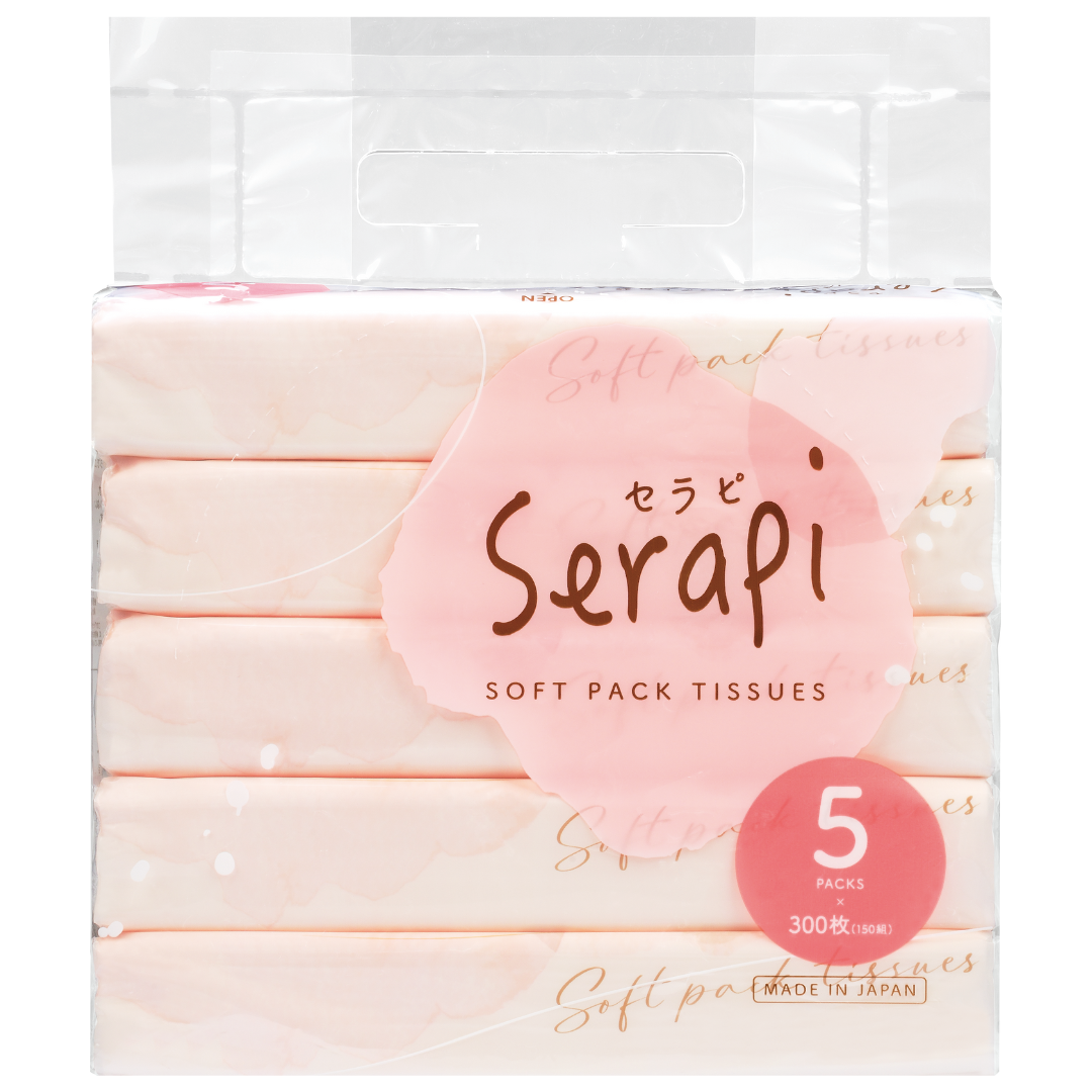 セラピ ソフトパックティシュー150W5組(24パック入)