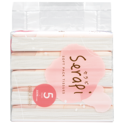 セラピ ソフトパックティシュー150W5組(24パック入)