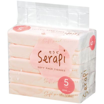 セラピ ソフトパックティシュー150W5組(24パック入)