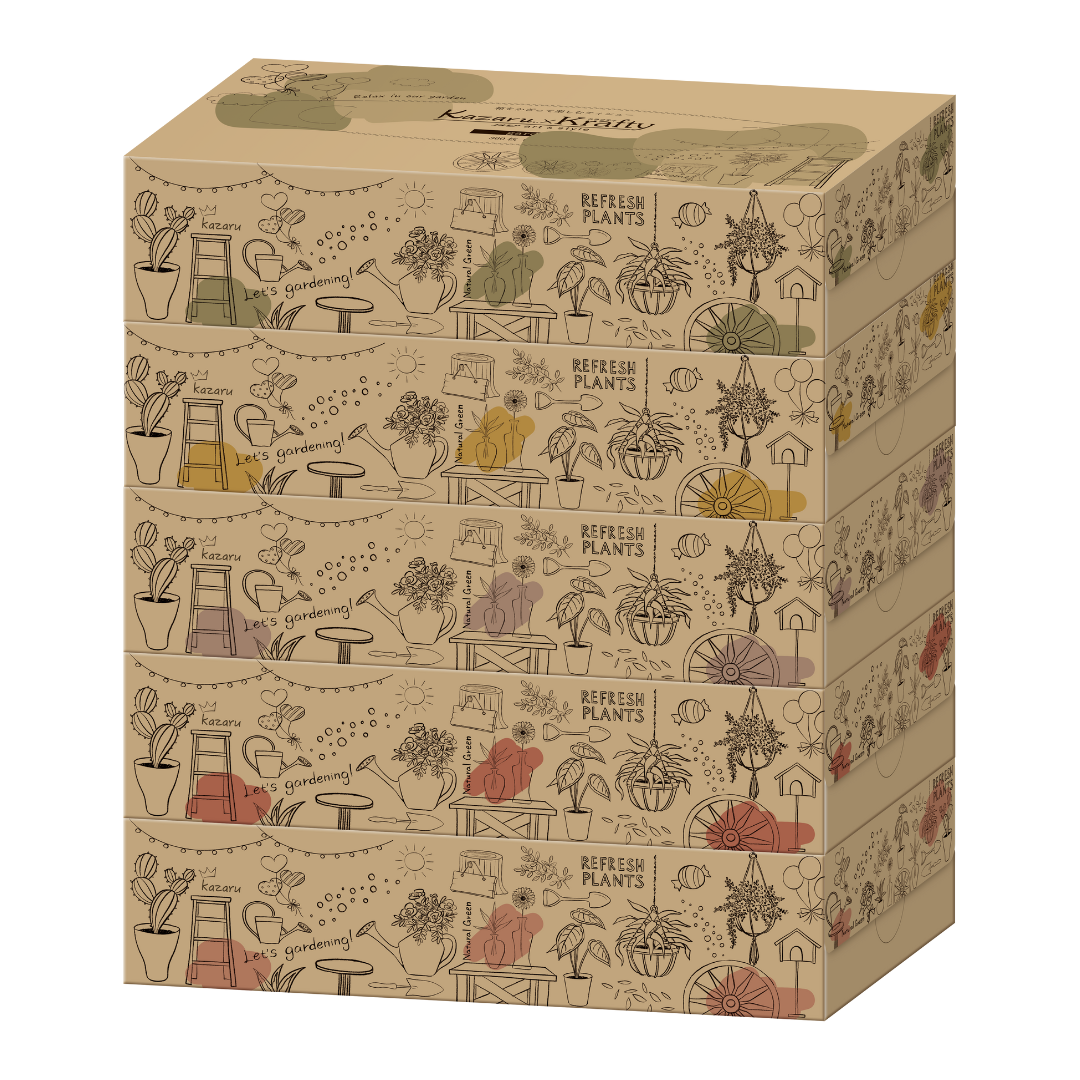 エルモア Kazaru×Kraftyガーデン 180W5箱組(12パック入)